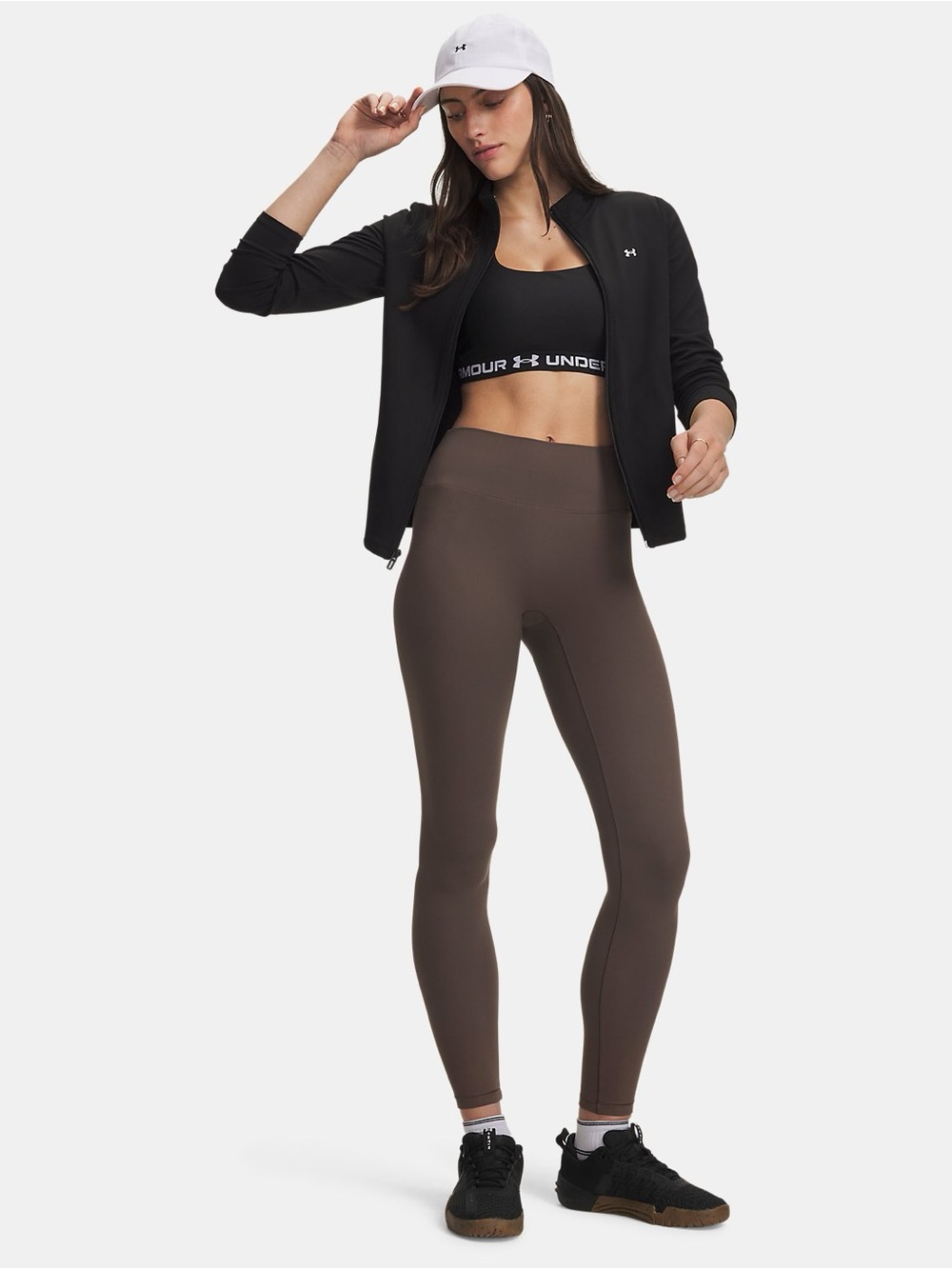 Under Armour Women's High-Rise Leggings — Dark Brown